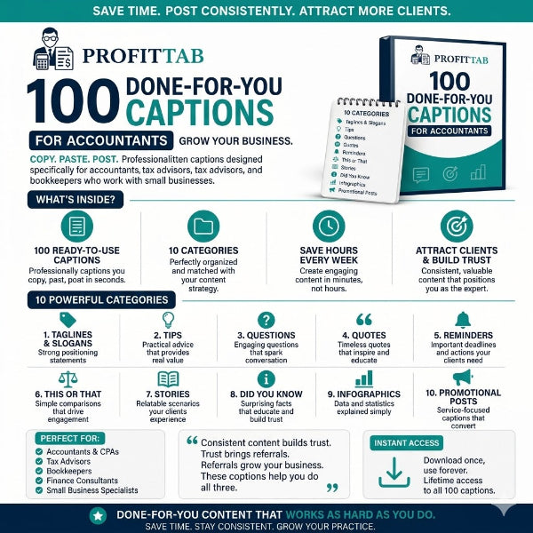 100 High-Converting Captions for Social Media Templates