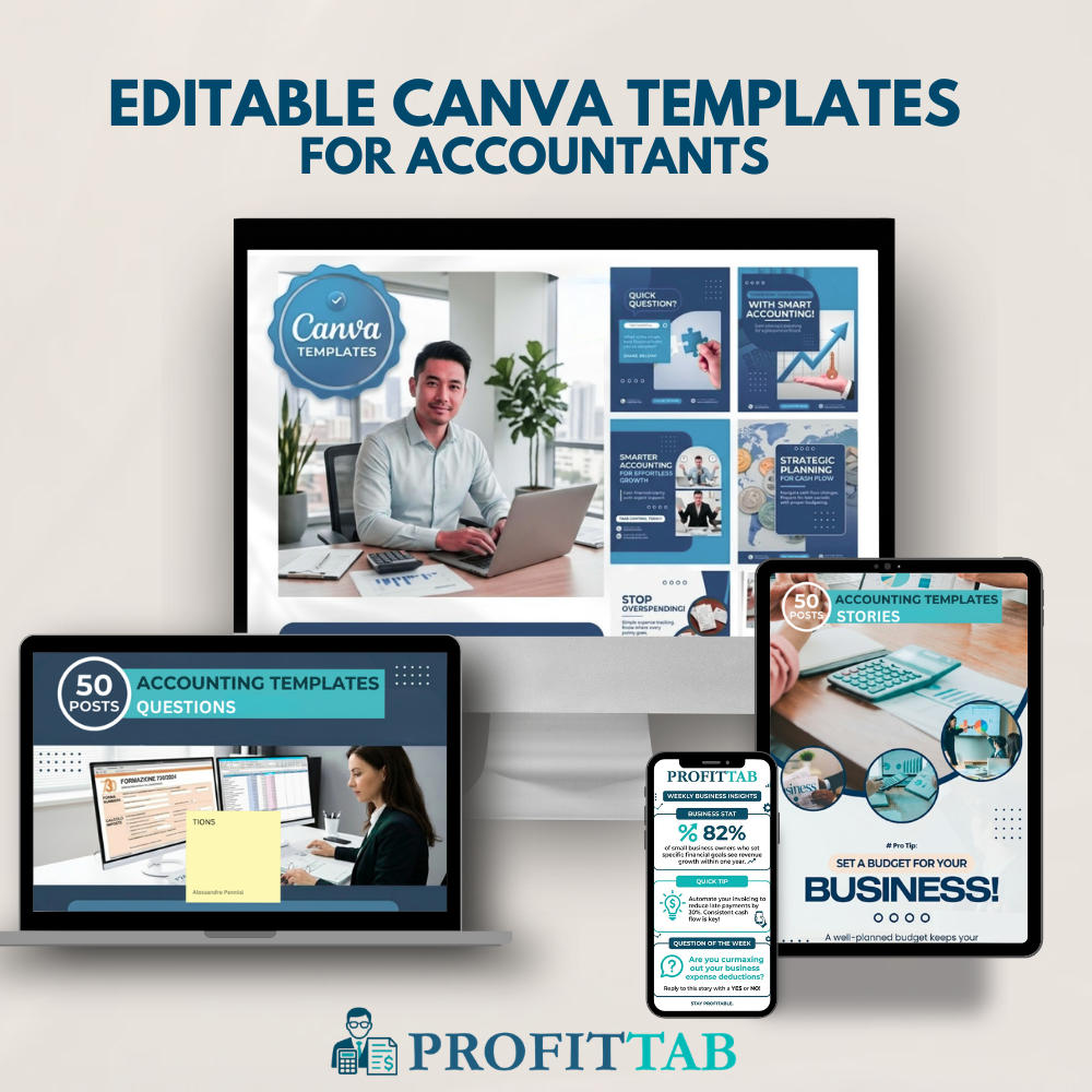 The Ultimate Accounting Content System (500+ Canva Templates)